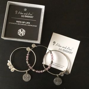 Alex and Ani. Set of 3 bracelets